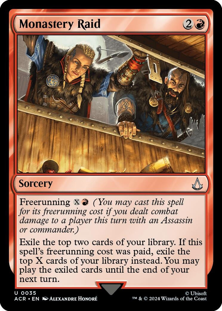 Image for Monastery Raid (Universes Beyond: Assassin's Creed) (35) - Magic: The Gathering
