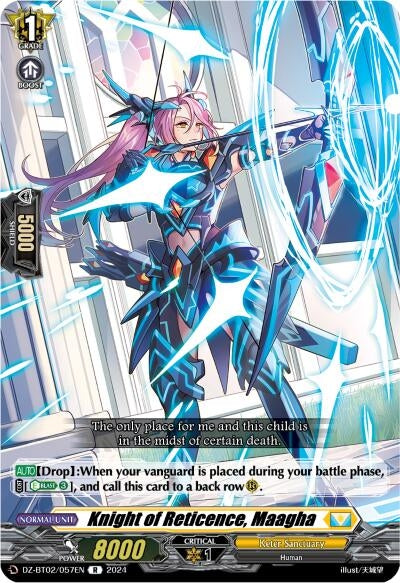 Image for Knight of Reticence, Maagha (DZ-BT02: Illusionless Strife) (DZ-BT02/057EN) - Cardfight Vanguard