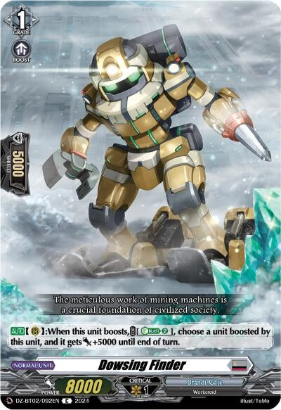 Image for Dowsing Finder (DZ-BT02: Illusionless Strife) (DZ-BT02/092EN) - Cardfight Vanguard