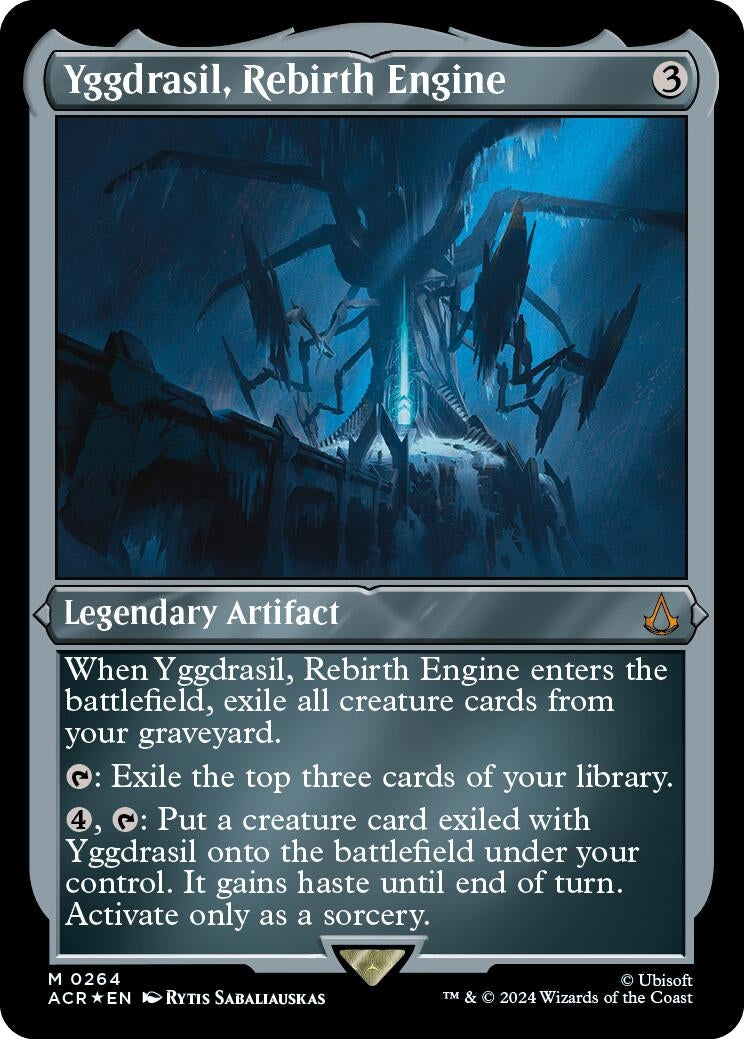 Image for Yggdrasil, Rebirth Engine (Foil Etched) (Universes Beyond: Assassin's Creed) (264) - Magic: The Gathering