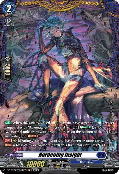 Image for Hardening Insight (FR) (DZ-BT02: Illusionless Strife) (DZ-BT02/FR10EN) - Cardfight Vanguard