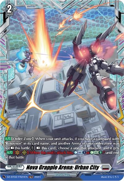 Image for Nova Grapple Arena: Urban City (FR) (DZ-BT02: Illusionless Strife) (DZ-BT02/FR24EN) - Cardfight Vanguard