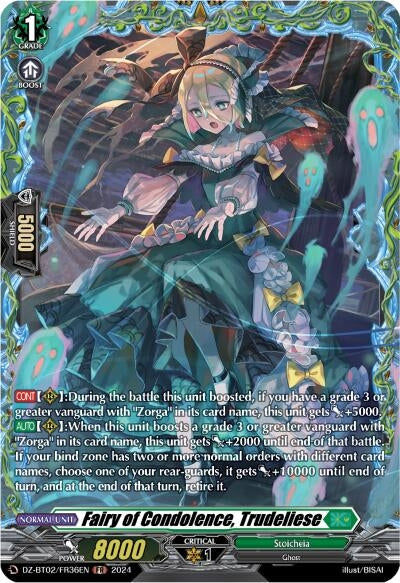 Image for Fairy of Condolence, Trudeliese (FR) (DZ-BT02: Illusionless Strife) (DZ-BT02/FR36EN) - Cardfight Vanguard