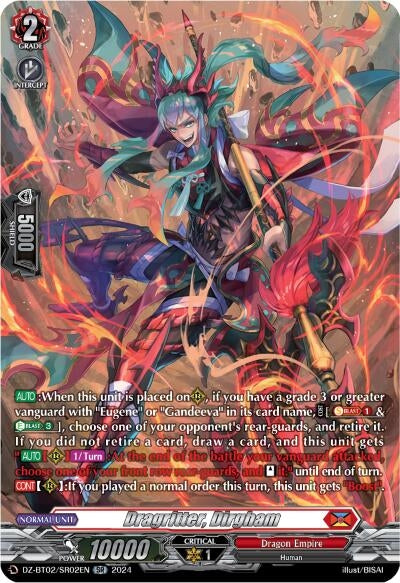 Image for Dragritter, Dirgham (SR) (DZ-BT02: Illusionless Strife) (DZ-BT02/SR02EN) - Cardfight Vanguard