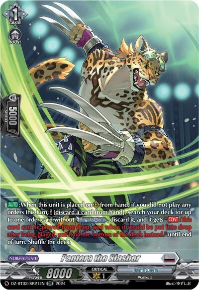 Image for Pantera the Slasher (SR) (DZ-BT02: Illusionless Strife) (DZ-BT02/SR21EN) - Cardfight Vanguard