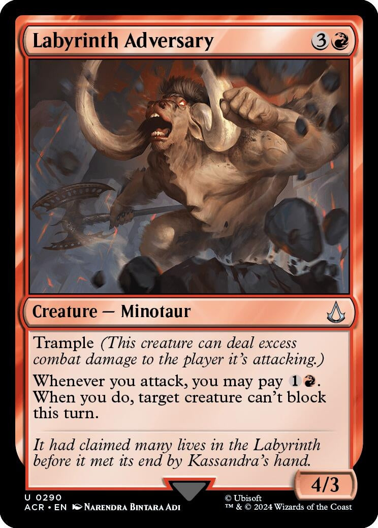 Image for Labyrinth Adversary (Universes Beyond: Assassin's Creed) (290) - Magic: The Gathering