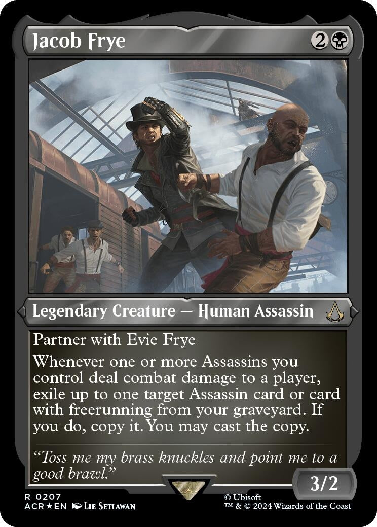 Image for Jacob Frye (Foil Etched) (Universes Beyond: Assassin's Creed) (207) - Magic: The Gathering