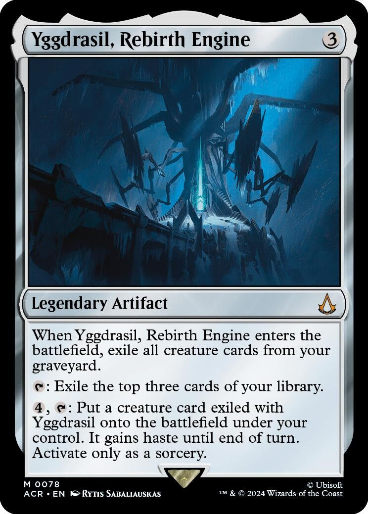Image for Yggdrasil, Rebirth Engine (Universes Beyond: Assassin's Creed) (78) - Magic: The Gathering