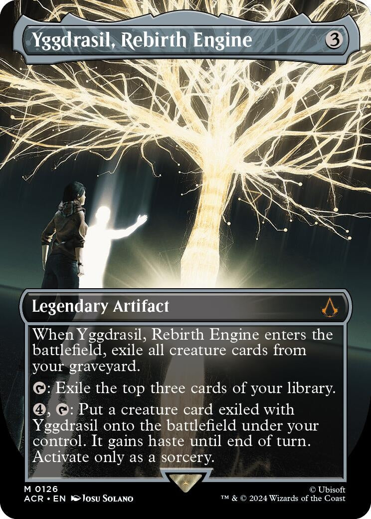 Image for Yggdrasil, Rebirth Engine (Borderless) (Universes Beyond: Assassin's Creed) (126) - Magic: The Gathering