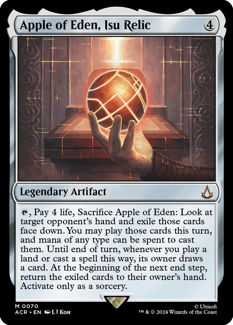 Image for Apple of Eden, Isu Relic (Universes Beyond: Assassin's Creed) (70) - Magic: The Gathering
