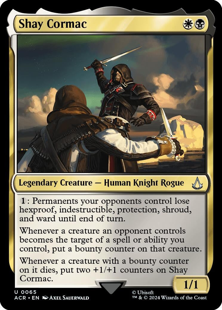 Image for Shay Cormac (Universes Beyond: Assassin's Creed) (65) - Magic: The Gathering