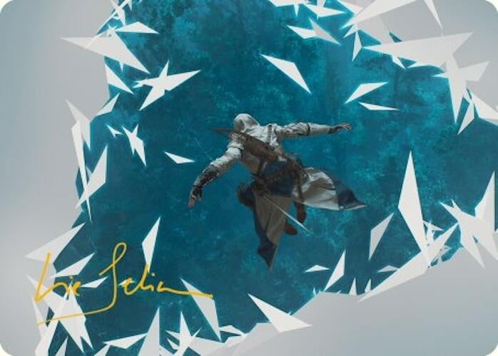 Image for Restart Sequence Art Card (Gold-Stamped Signature) (Art Series: Universes Beyond: Assassin's Creed) (3) - Magic: The Gathering