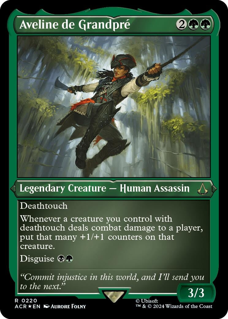 Image for Aveline de Grandpre (Foil Etched) (Universes Beyond: Assassin's Creed) (220) - Magic: The Gathering