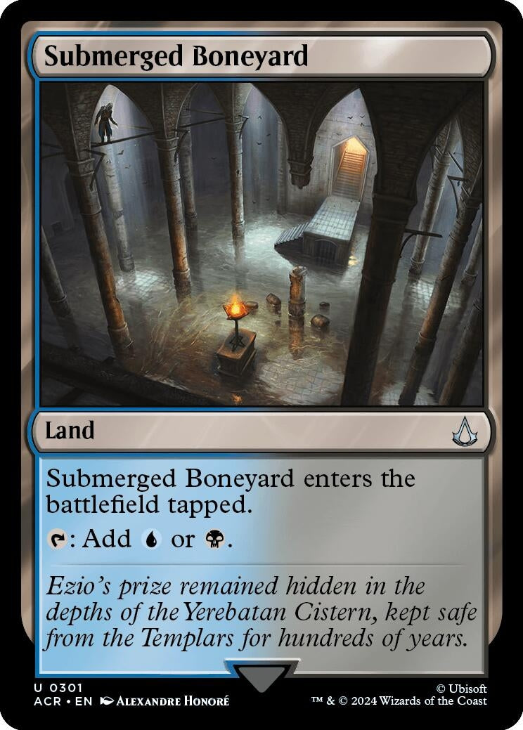 Image for Submerged Boneyard (Universes Beyond: Assassin's Creed) (301) - Magic: The Gathering