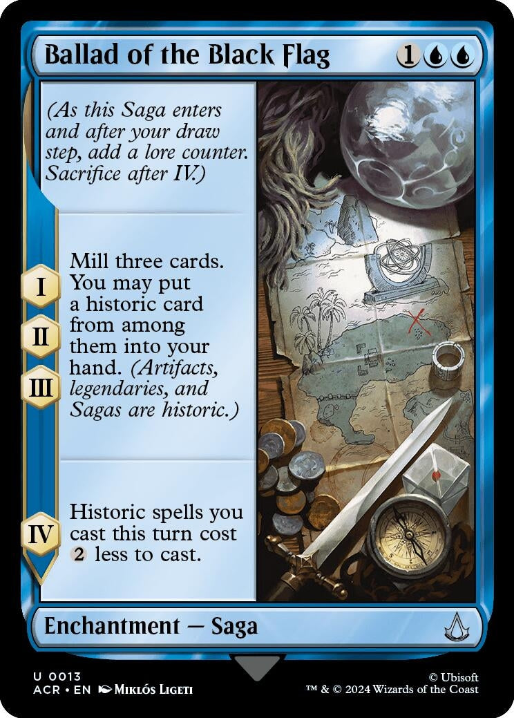 Image for Ballad of the Black Flag (Universes Beyond: Assassin's Creed) (13) - Magic: The Gathering
