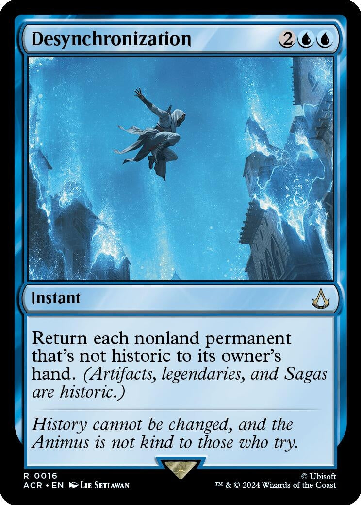 Image for Desynchronization (Universes Beyond: Assassin's Creed) (16) - Magic: The Gathering