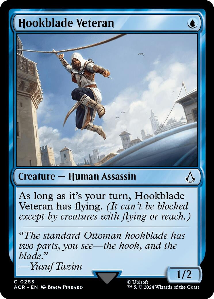 Image for Hookblade Veteran (Universes Beyond: Assassin's Creed) (283) - Magic: The Gathering