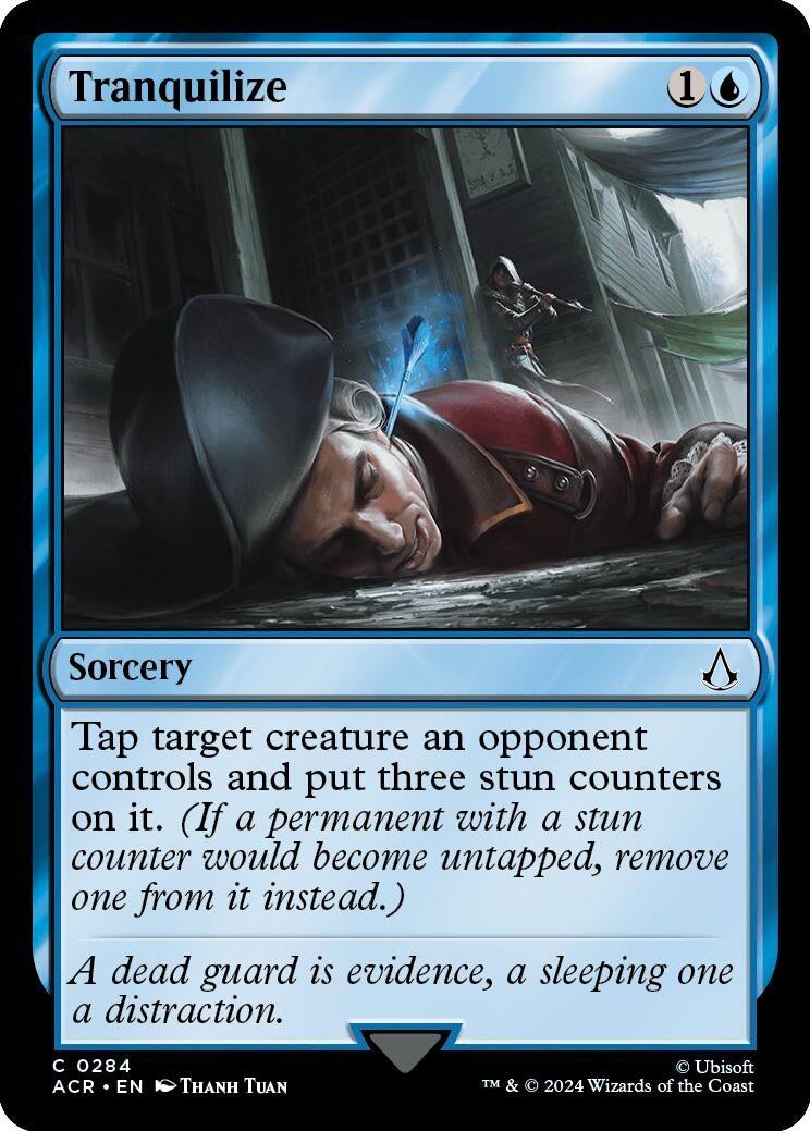 Image for Tranquilize (Universes Beyond: Assassin's Creed) (284) - Magic: The Gathering