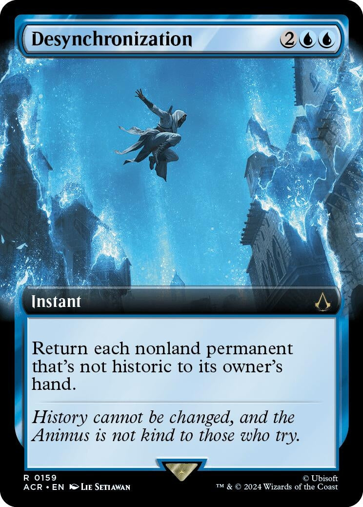Image for Desynchronization (Extended Art) (Universes Beyond: Assassin's Creed) (159) - Magic: The Gathering