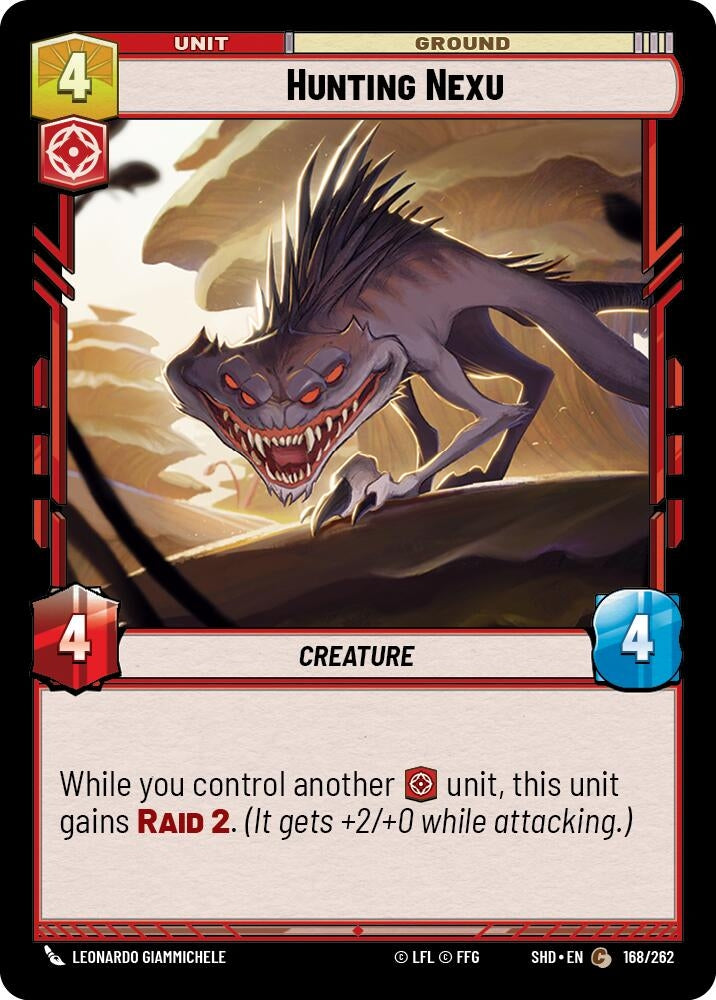Image for Hunting Nexu (Shadows of the Galaxy) (168/262) - Star Wars: Unlimited
