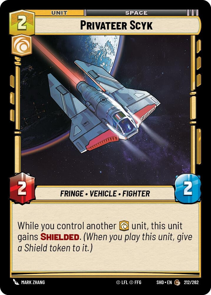 Image for Privateer Scyk (Shadows of the Galaxy) (212/262) - Star Wars: Unlimited