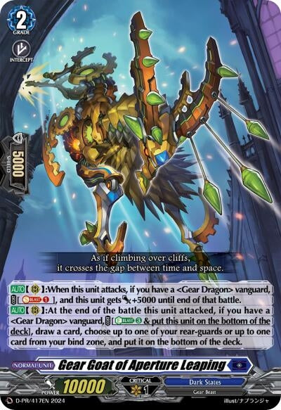 Image for Gear Goat of Aperture Leaping (417) (D Promo Cards) (D-PR/417EN) - Cardfight Vanguard