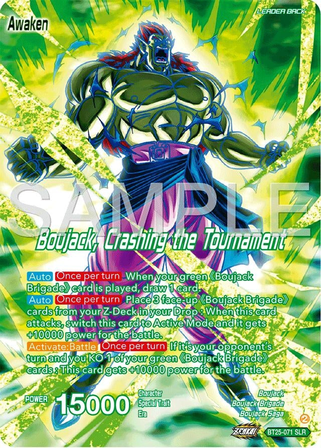 Image for Boujack Brigade // Boujack, Crashing the Tournament (SLR) (Legend of the Dragon Balls) (BT25-071) - Dragon Ball Super: Masters