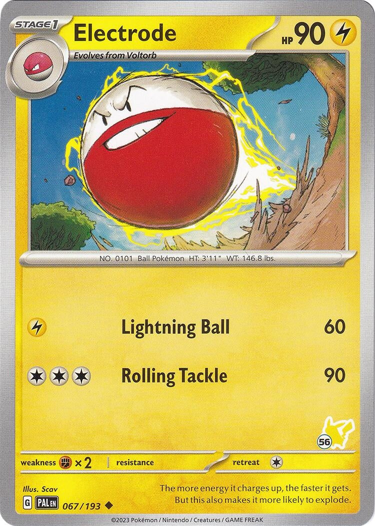 Image for Electrode - Pikachu 56 (Battle Academy 2024) (067/193) - Pokemon