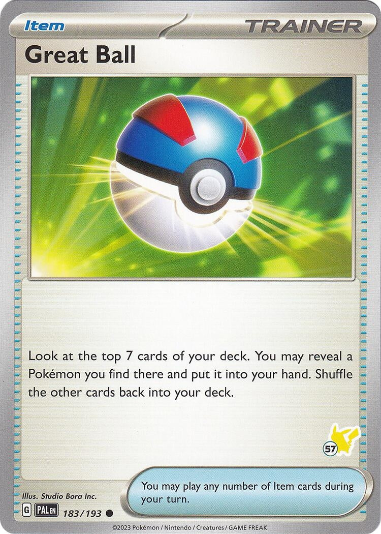 Image for Great Ball - Pikachu 57 (Battle Academy 2024) (183/193) - Pokemon