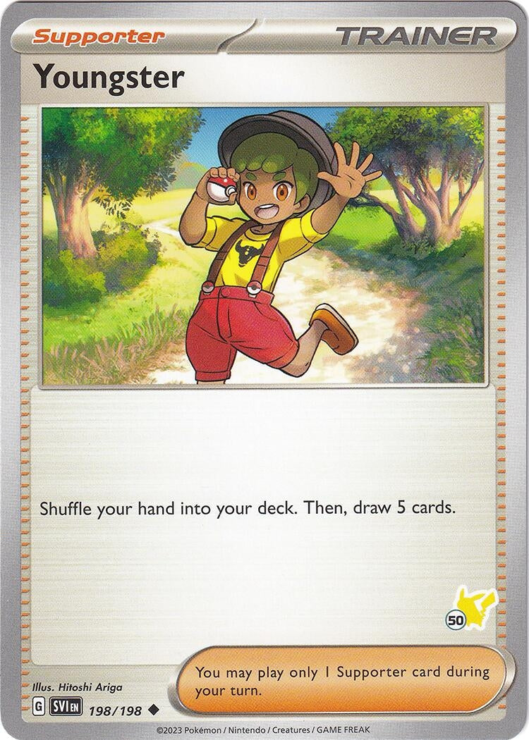 Image for Youngster - Pikachu 50 (Battle Academy 2024) (198/198) - Pokemon