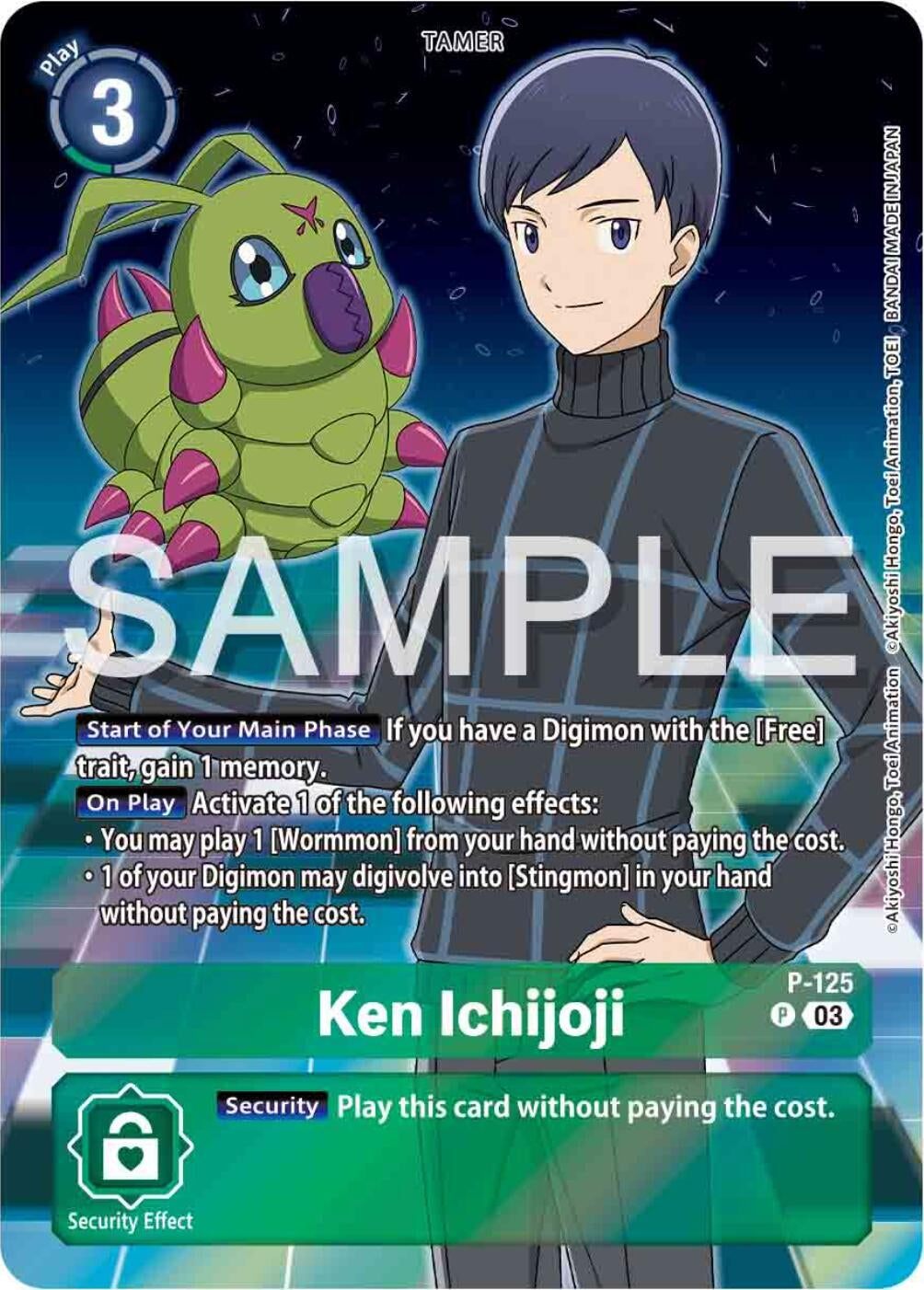 Image for Ken Ichijoji - P-125 (Digimon Adventure 02: The Beginning Set) (D-PR) (P-125 P) - Digimon Card Game