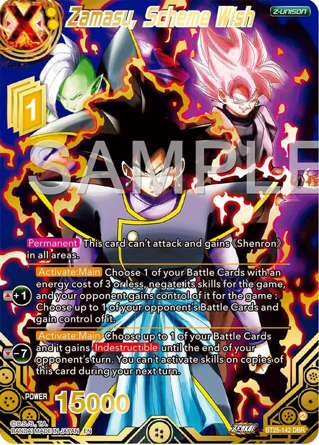Image for Zamasu, Scheme Wish (DBR) (Legend of the Dragon Balls) (BT25-142) - Dragon Ball Super: Masters
