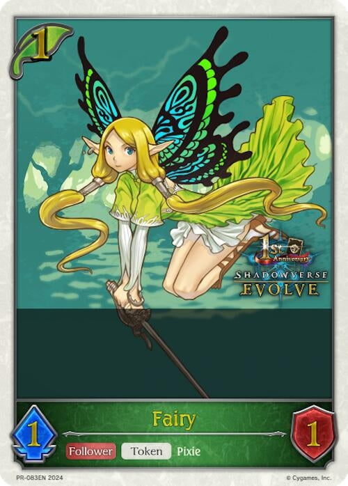 Image for Fairy (1st Anniversary Stamped) (Shadowverse: Evolve Promo Cards) (PR-083EN) - Shadowverse: Evolve