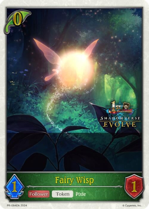 Image for Fairy Wisp (1st Anniversary Stamped) (Shadowverse: Evolve Promo Cards) (PR-084EN) - Shadowverse: Evolve