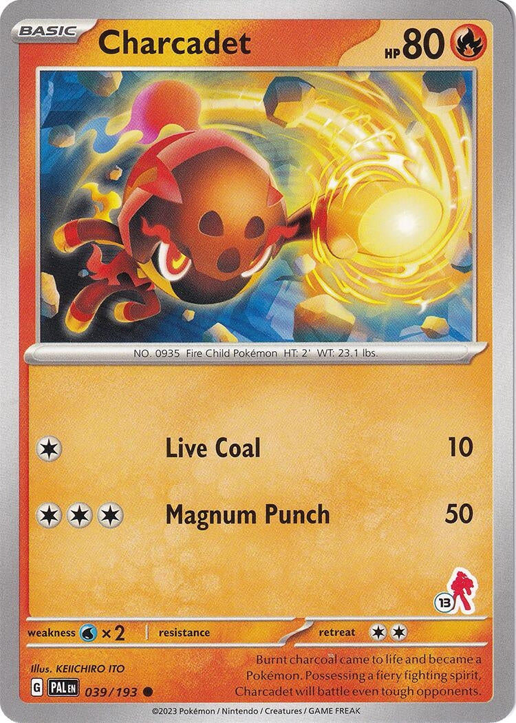 Image for Charcadet - Armarouge 13 (Battle Academy 2024) (039/193) - Pokemon