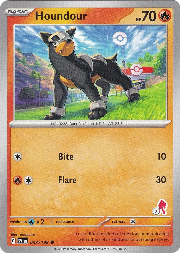 Image for Houndour - Armarouge 7 (Battle Academy 2024) (033/198) - Pokemon