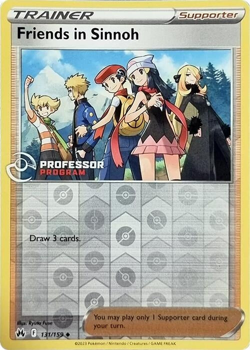 Image for Friends in Sinnoh - 131/159 (2023) (Professor Program Promos) (131/159) - Pokemon