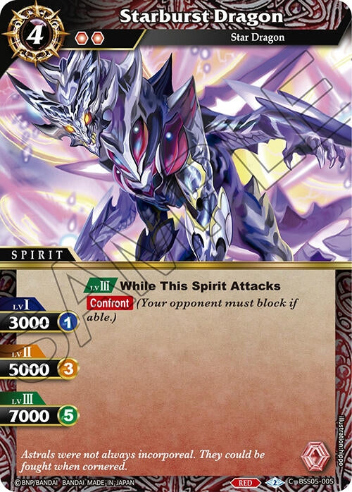 Image for Starburst Dragon (Strangers in the Sky) (BSS05-005) - Battle Spirits Saga