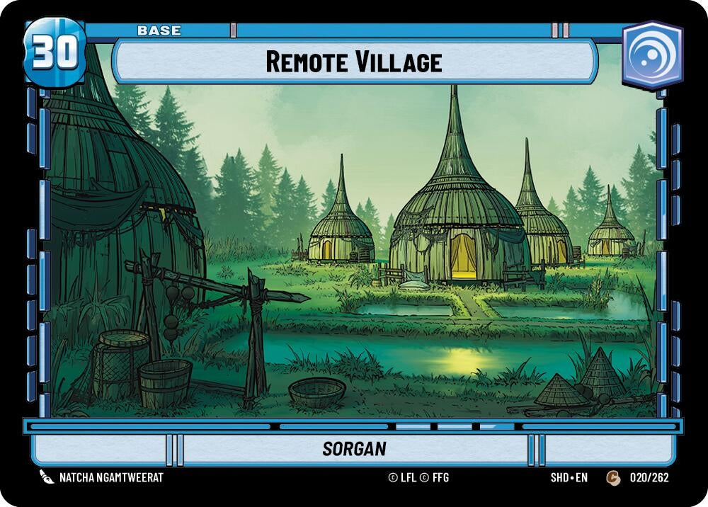 Image for Remote Village // Shield (Shadows of the Galaxy) (020 // T02) - Star Wars: Unlimited