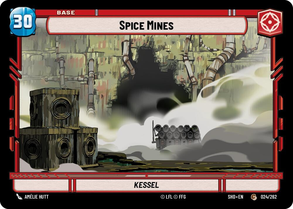 Image for Spice Mines // Experience (Shadows of the Galaxy) (024 // T01) - Star Wars: Unlimited