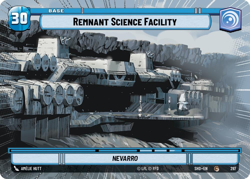 Image for Remnant Science Facility // Shield (Hyperspace) (Shadows of the Galaxy) (297 // T04) - Star Wars: Unlimited