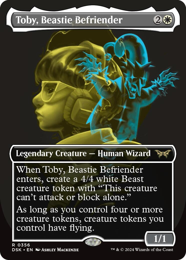 Image for Toby, Beastie Befriender (Showcase) (Duskmourn: House of Horror) (356) - Magic: The Gathering