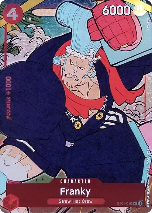 Image for Franky (English Version 1st Anniversary Set) (One Piece Promotion Cards) (ST01-010) - One Piece Card Game
