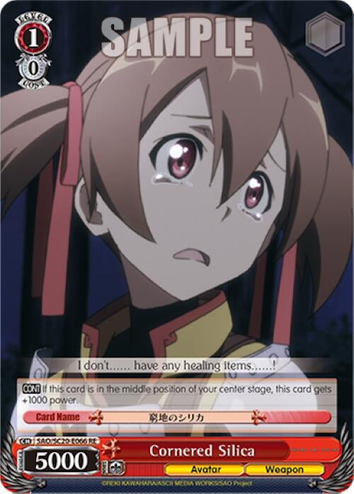 Image for Cornered Silica (Sword Art Online Chronicle Set) (SAO/SC20-E066 RE) - Weiss Schwarz