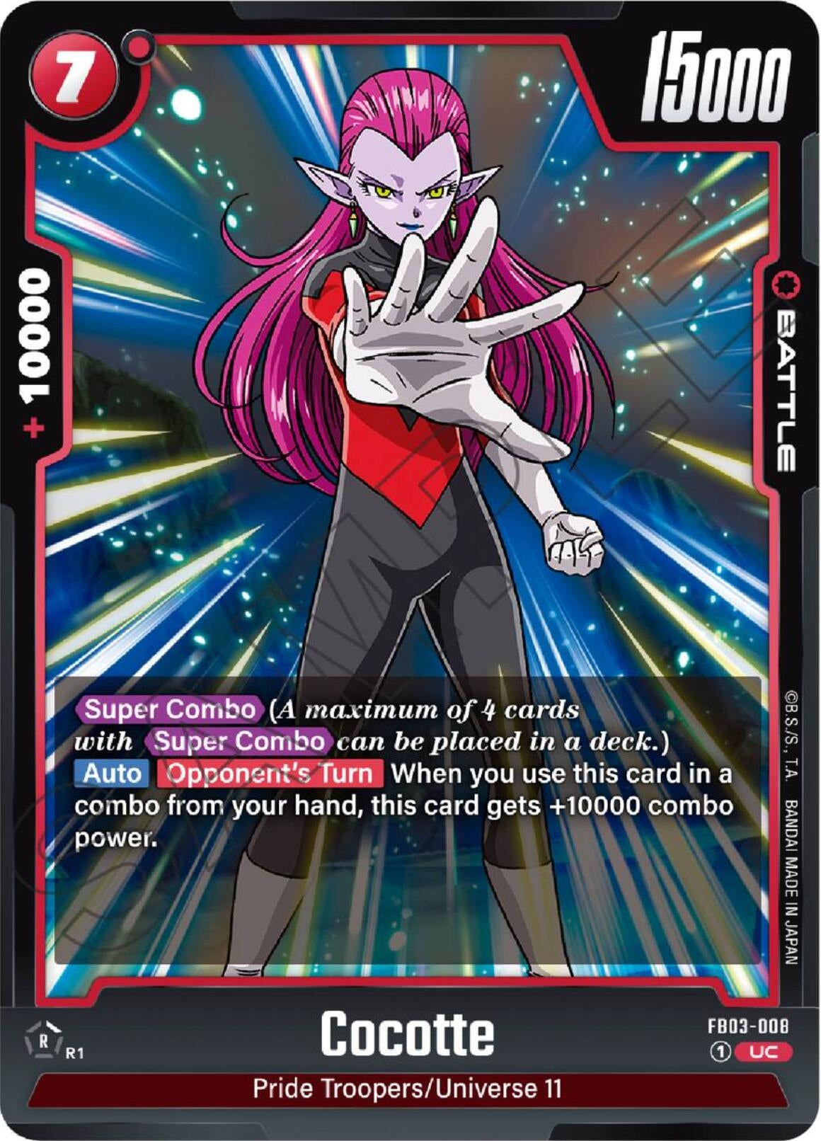 Image for Cocotte (Raging Roar) (FB03-008) - Dragon Ball Super: Fusion World