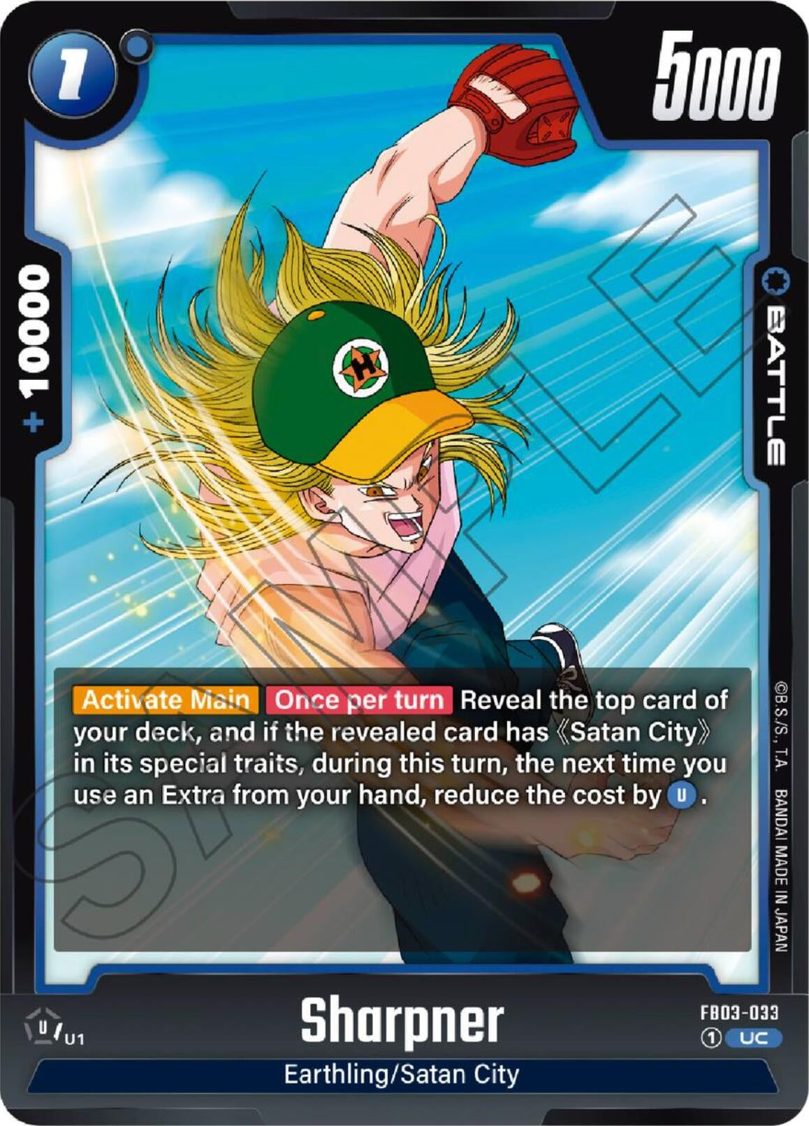 Image for Sharpner (Raging Roar) (FB03-033) - Dragon Ball Super: Fusion World