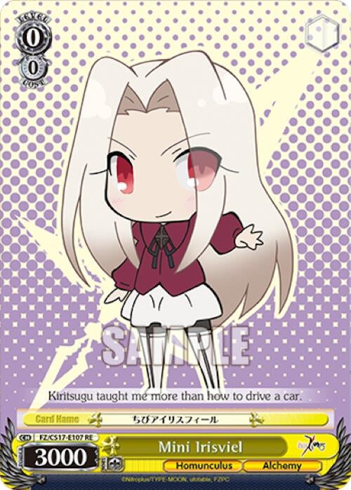 Image for Mini Irisviel (Fate/Zero Chronicle Set) (FZ/SC17-E107 RE) - Weiss Schwarz