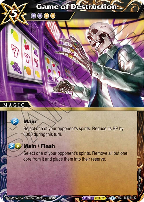 Image for Game of Destruction (Strangers in the Sky) (BSS05-122) - Battle Spirits Saga