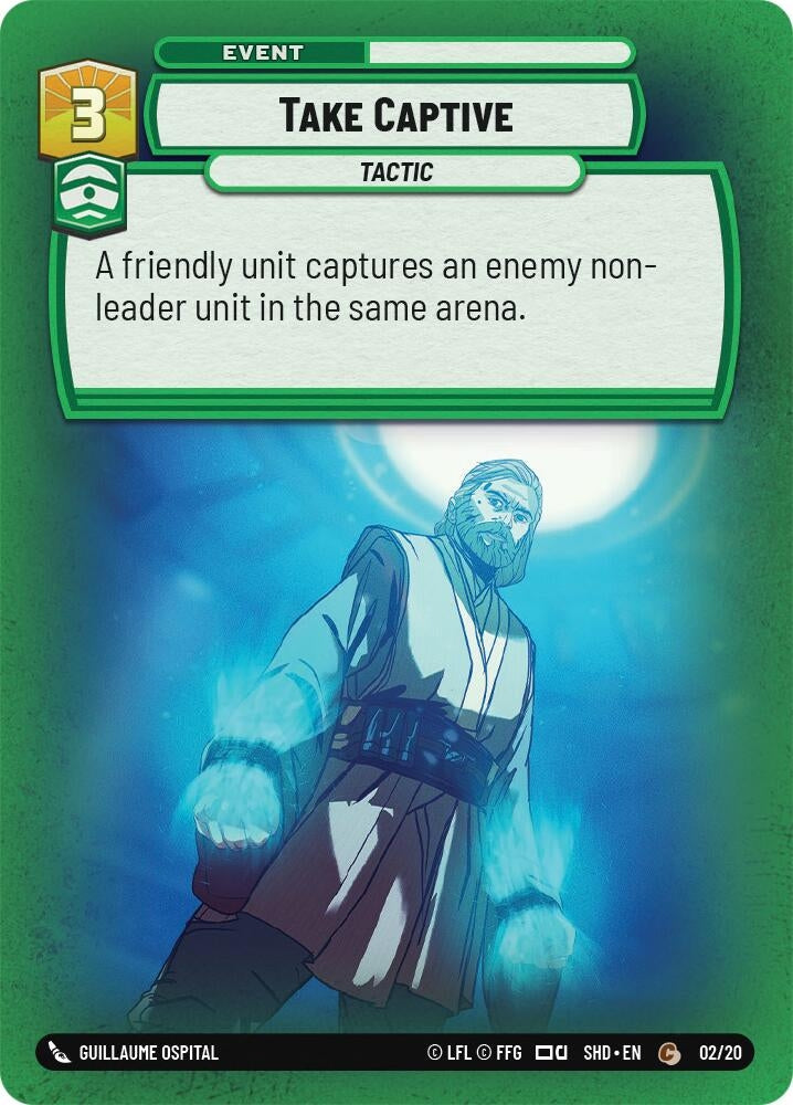 Image for Take Captive (Shadows of the Galaxy: Weekly Play Promos) (02/20) - Star Wars: Unlimited