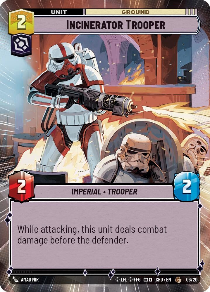 Image for Incinerator Trooper (Hyperspace) (Shadows of the Galaxy: Weekly Play Promos) (06/20) - Star Wars: Unlimited